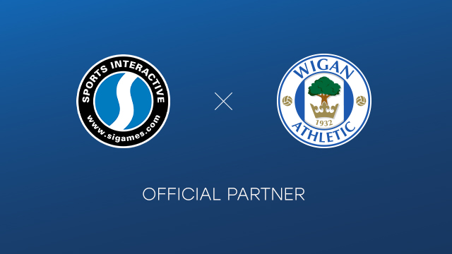 Wigan Athletic signed as Football Manager official partner